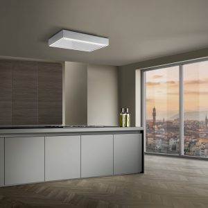 Tintoretto recirculating ceiling hood